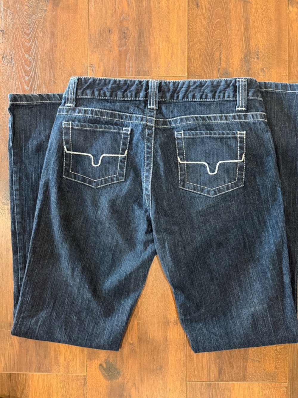Kimes Ranch Jolene Low Rise Dark Indigo Bootcut Flare Jeans size 8/32 Western - Picture 2 of 7